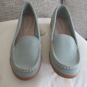 Light blue loafers